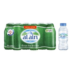 Al Ain Bottled Drinking Water 24 x 200ml offers at 10,5 Dhs in Lulu Hypermarket