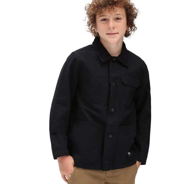 Boys Drill Chore Coat (8-14 years) offers at 33 Dhs in Vans