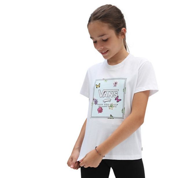 Girls Box Butter Floral T-Shirt (8-14 years) offers at 11 Dhs in Vans