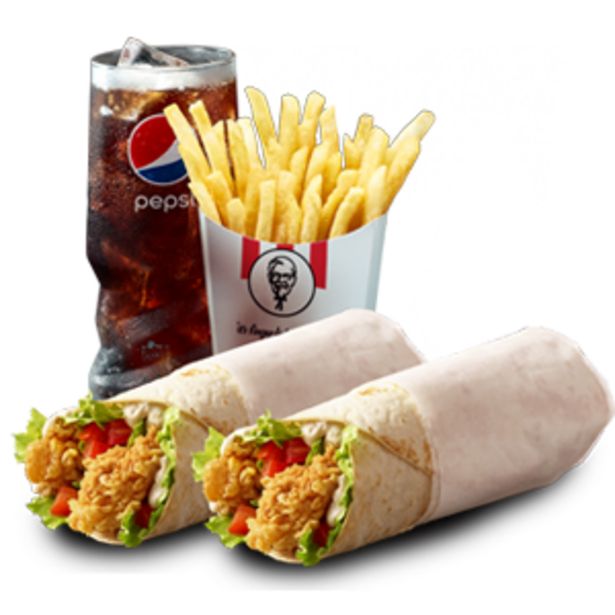 Double Twister Offer - Regular offers at 22 Dhs in KFC
