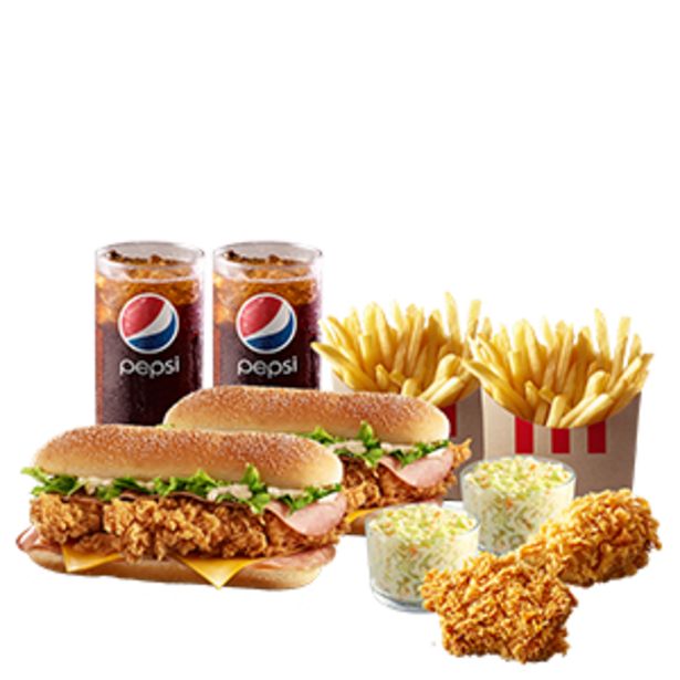 Double Supreme Box - Medium offers at 53 Dhs in KFC