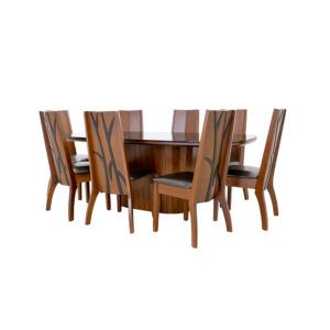 Bamboo Dining Set offers at 5625 Dhs in Royal Furniture