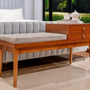 Claude Ottoman With Drawers offers at 795 Dhs in Royal Furniture