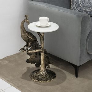 Peacock End Table- Antique Style offers at 384 Dhs in Royal Furniture