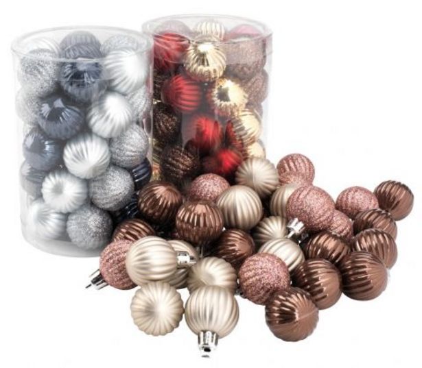 Christmas bauble HELIOTROP 34pcs/pk offers at 9 Dhs in JYSK
