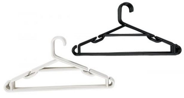 Hangers SIGBRANDT plastic 10pcs/pk offers at 9 Dhs in JYSK