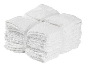 Face cloth FLISBY 10pcs/pck white offers at 19 Dhs in JYSK
