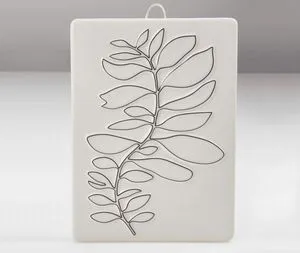 Wall decoration HALLVARD 16x22cm white offers at 19 Dhs in JYSK