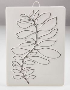 Wall decoration HALLVARD 16x22cm white offers at 5 Dhs in JYSK