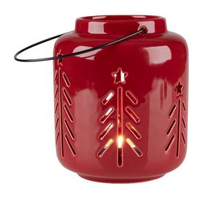 Lantern HARMOND D11xH13cm red offers at 25 Dhs in JYSK
