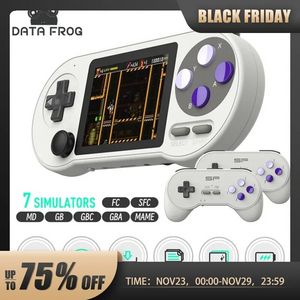 DATA FROG SF2000 Portable Handheld Game Console 3 Inch IPS Retro Game Consoles Built-in 6000 Games Retro Video Games For Kids offers at 40,8 Dhs in Aliexpress