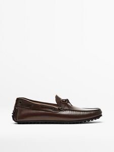 Nappa Leather Loafers offers at 434 Dhs in Massimo Dutti
