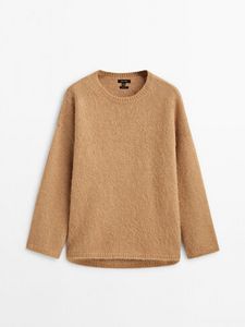 Cape Sweater With Combed Thread offers at 859 Dhs in Massimo Dutti