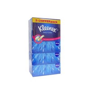 Kleenex Daily Care 5 X 170 Sheet X 2 Ply White Facial Tissue offers at 16,5 Dhs in Choitrams
