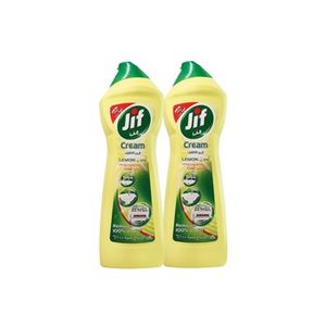 Jif Cream Cleaner Lemon 500ml Pack of 2 offers at 17 Dhs in Choitrams