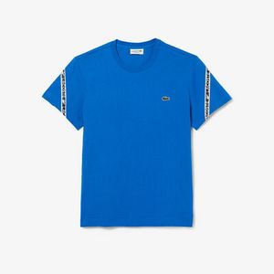 Men's Lacoste Regular Fit Printed Bands T-shirt offers at 245 Dhs in Lacoste