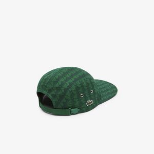 Monogram Print Twill Jockey Cap offers at 445 Dhs in Lacoste