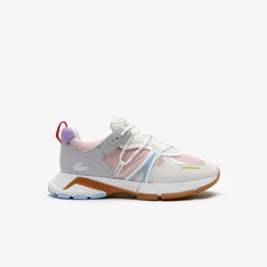 Women's L003 Textile Pastel Color-block Sneakers offers at 416 Dhs in Lacoste