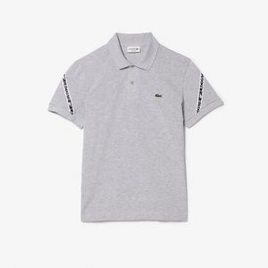 Men's Lacoste Regular Fit Stretch Mini Piqué Polo Shirt offers at 350 Dhs in Lacoste