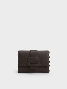 Waverly Scallop-Trim Wallet offers at 600 Dhs in Charles & Keith