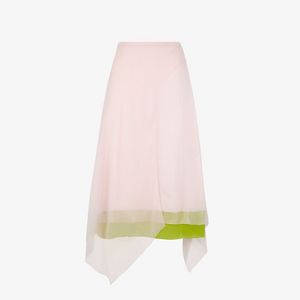 Pink chiffon skirt offers at 7150 Dhs in Fendi