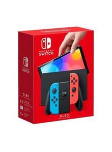 Switch OLED (2021) Model - Neon Blue & Red Joy Con (Intl Version) offers at 1103 Dhs in Noon