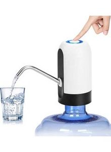Portable USB Charging Electric Pumping Automatic Water Dispenser White 7x12x7cm offers at 14,7 Dhs in Noon