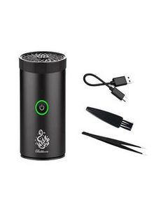New Style USB Type-C Power Rechargeable Incense Burner Black 14x6x6cm offers at 48 Dhs in Noon