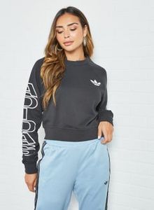 Cropped Letter Sweatshirt Black offers at 80 Dhs in Noon