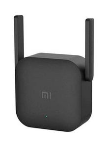 Mi Wi-Fi Range Extender Pro Wifi Repeater, Network Expander/ 2 External Antenna/ Up to 300Mbps / Up to 16 devices Connectivity / Plug & Play Black offers at 37 Dhs in Noon