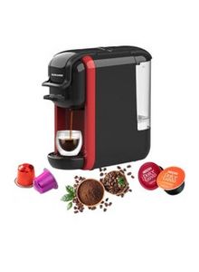 3-In-1 Multi Capsule Espresso Coffee Machine 600 ml 1450 W SCM-4969 Black/Red offers at 279 Dhs in Noon