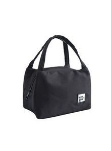 Insulated Canvas Tote Lunch Bag Black 23 x18 x 15cm offers at 14,9 Dhs in Noon