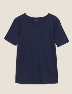 Relaxed Short Sleeve T-Shirt offers at 49 Dhs in Marks & Spencer