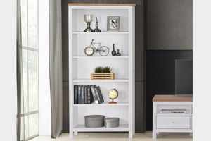 Akara Display Shlef (Oak White) offers at 375 Dhs in United Furniture