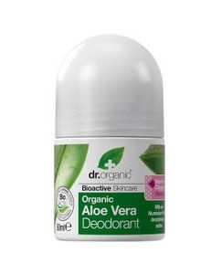 Dr Organic Aloe Vera Deodorant Roll-On 50 mL offers at 23,75 Dhs in Aster Pharmacy