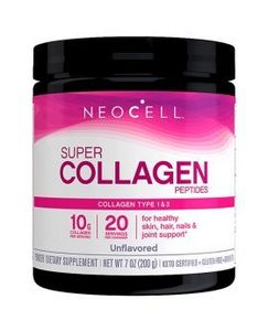 NeoCell Super Collagen Powder For Healthy Skin, Hair, Nails & Joint Support, Unflavoured 200 g offers at 61,42 Dhs in Aster Pharmacy