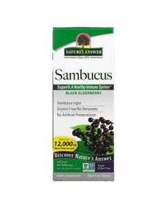 Nature's Answer Sambucus Original Syrup For Immunity 120ml offers at 55 Dhs in Aster Pharmacy