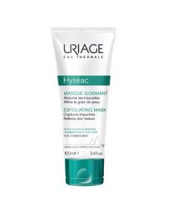 Uriage Hyseac Exfoliating Mask 100 mL offers at 60,38 Dhs in Aster Pharmacy
