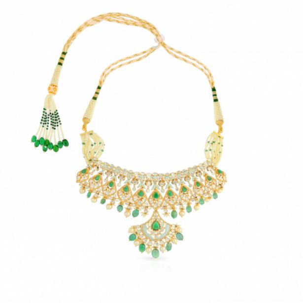 Era Uncut Diamond Necklace ETRDPLK020NK2_A offers at 98312 Dhs in Malabar Gold & Diamonds