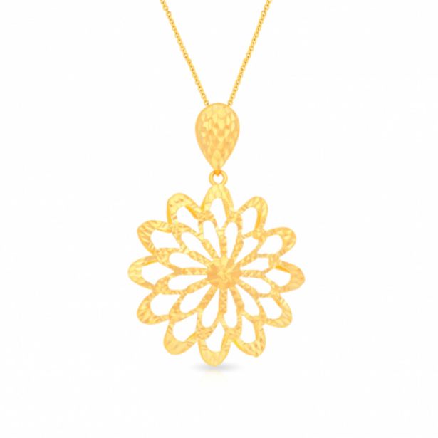 Malabar Gold Pendant PD0211843 offers at 1292 Dhs in Malabar Gold & Diamonds