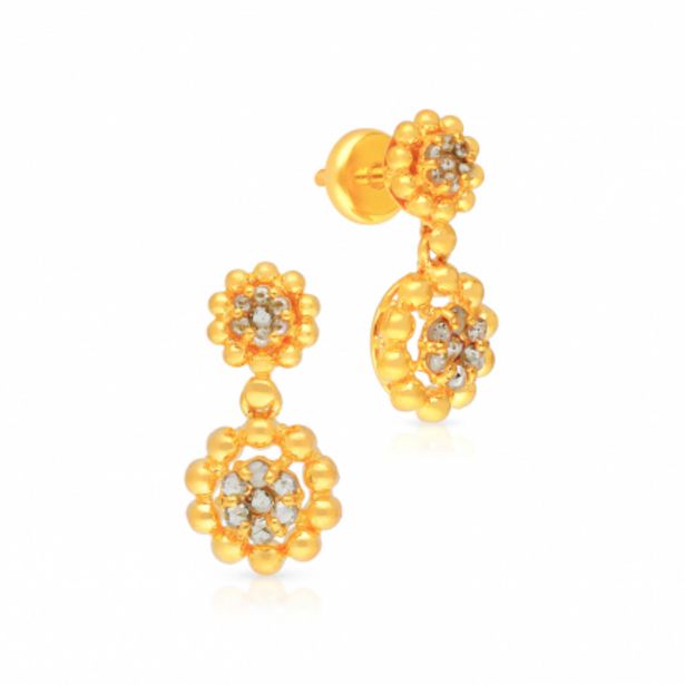 Era Uncut Diamond Earring EG0404245 offers at 2272 Dhs in Malabar Gold & Diamonds