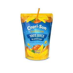 Capri-Sun fruit crush mango juice 200ml offers at 2,9 Dhs in Spinneys
