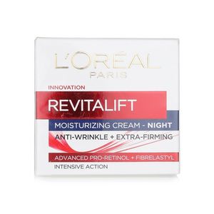 L'Oreal Paris Revitalift moisturizing night cream 50ml offers at 85,25 Dhs in Spinneys