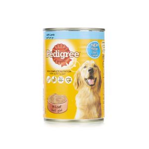 Pedigree lamb dog food 400g offers at 9,75 Dhs in Spinneys