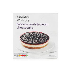 Essential Waitrose blackcurrant cheesecake 500g offers at 34,25 Dhs in Spinneys