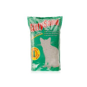 Kitty Sand clumping cat litter 5kg offers at 21 Dhs in Spinneys