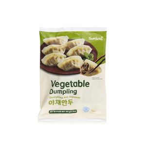 Samyang vegetable dumplings 600g offers at 23,25 Dhs in Spinneys