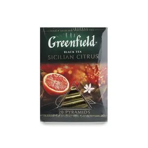 Greenfield citrus black tea x20 offers at 17,5 Dhs in Spinneys