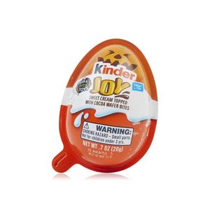 Kinder JOY chocolate egg candy with toy inside 20g offers at 13,25 Dhs in Spinneys