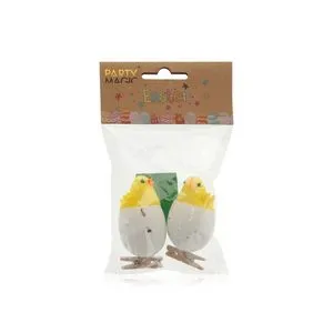 Party Magic Easter chicks decoration 2 pack offers at 15,75 Dhs in Spinneys